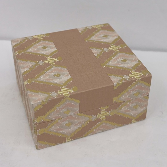 RACHEL ZOE, STERLING SILVER 18KT GOLD PLATED MOTHER OF PEARL CLOVER NECKLACE, CZ - Picture 15 of 16